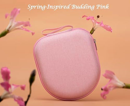 Ginsco Universal Headphone Case Compatible with JBL Tune 510BT 720BT, Sony WH-CH 720N/WH-CH520, with Sony/JBL/Soundcore Q20i Q30/BERIBES/TOZO/KVIDIO etc Wireless Headphones Pink - color: Pink