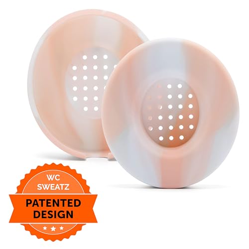 WC SweatZ Solo - Patented Earpad Sweat Covers for Beats Solo 4 & 3, Made by Wicked Cushions | Sweatproof & Machine Washable | Pink Marble - color: Pink Marble