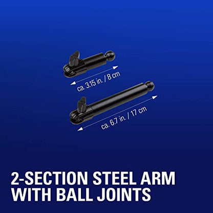 Elgato Flex Arm S, Premium 2-Section articulated Arm for easy Mounting and Adjusting of Lights, Cameras, and Microphones, for Streaming, Videoconferencing, and Studios, requires Multi Mount Essential