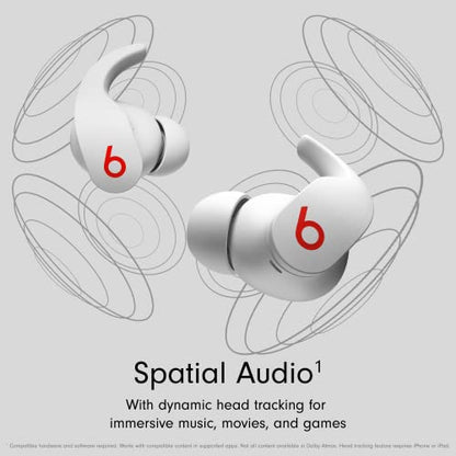 Beats Fit Pro True Wireless Bluetooth Noise Cancelling in-Ear Headphones - White (Renewed) - color: Beats White
