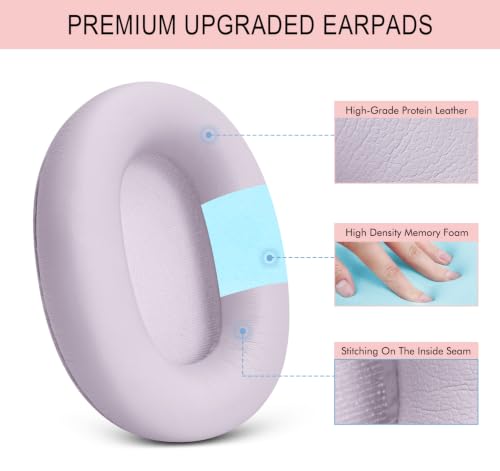 GVOEARS Ear Pads for Sony WH-XB900N / WH-CH710N / WH-CH720N - Pink - color: Pink