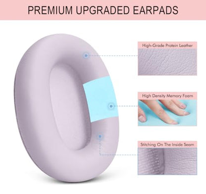 GVOEARS Ear Pads for Sony WH-XB900N / WH-CH710N / WH-CH720N - Pink - color: Pink