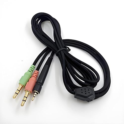 Alitutumao Replacement Aux Cable Aux Cord Compatible with Sennheiser G4ME ONE G4ME Zero, Game ONE, Game Zero, PC 373D, GSP 350, GSP 500, GSP 600 Gaming Headset to Xbox One PS4 PC and Smartphones