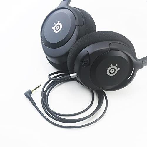 NewFantasia Replacement Audio Cable 3.5mm 5 Pole Male Compatible with SteelSeries Arctis Nova 1, 1X, Pro, 7, 7X, 1P Gaming Headset 1.3meters/4.3feet