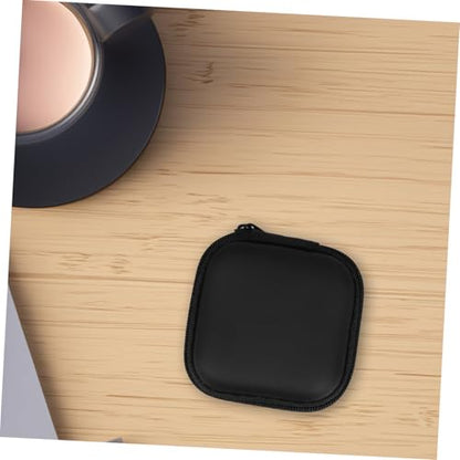 Homoyoyo Headphone Case Earphone Protective Case ﻿ USB Cable Pouch Mini Carrying Bag for Headphones Earbuds Travel Storage Case
