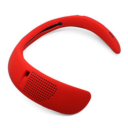 ZALUJMUS Silicone Protective Case Cover Compatible with Bose Soundwear Companion Wearable Speaker (Red) - color: Red