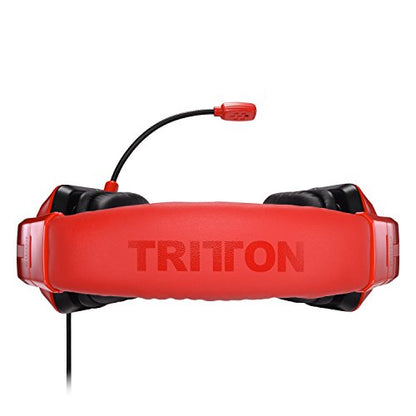 TRITTON Kama Stereo Headset for PlayStation 4, PS Vita, and Mobile Devices - Red - color: Red
