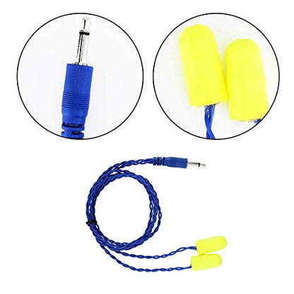 Auto Racing Mini Noise Reduction Foam Earbuds Mono Racing Speakers 1/8" Plug Safety Foam Earbuds Headphones for Hearing Noise Isolation