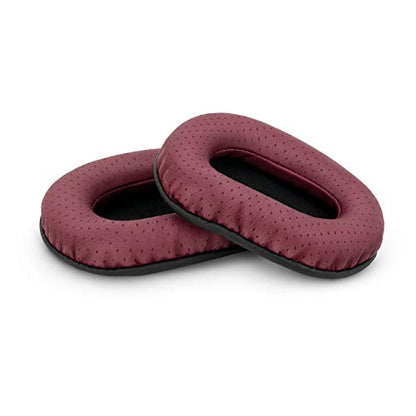 Brainwavz Perforated Replacement Earpads for Sony MDR 7506, V6 & CD900ST with Memory Foam Ear Pad & Suitable for Other On Ear Headphones (Red)