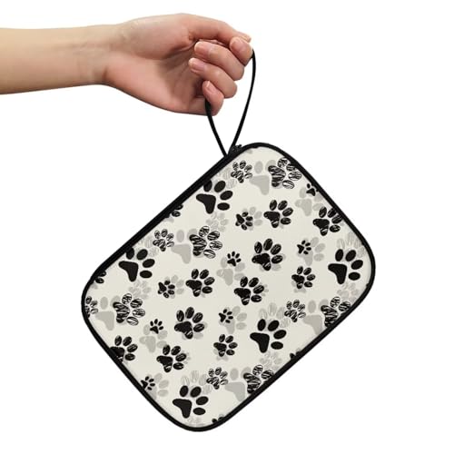 Watch Straps Carrying Bag Portable Watch Band Organizer Bag Compatible with Apple Watch Bands, Watch Band Pin Easy to Carry, Dog Paw - color: Dog Paw