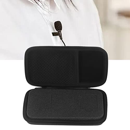 Wireless GO II GO 2 Hard Travel Bag, Protective EVA Portable Bag for Compact Digital Dual Channel Wireless Microphone for Outdoor Activities