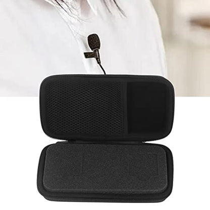 Wireless GO II GO 2 Hard Travel Bag, Protective EVA Portable Bag for Compact Digital Dual Channel Wireless Microphone for Outdoor Activities