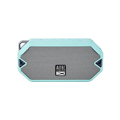 Altec Lansing - HydraMini Wireless Bluetooth Speaker, IP67 Waterproof USB C Rechargeable Battery with 6 Hours Playtime, Compact, Shockproof, Snowproof, Everything Proof (Mint Green) - color: Mint Green