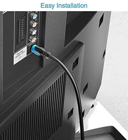 BlueRigger Toslink Cable (6FT) with 1x2 Toslink Splitter - 1 Male Input 2 Female Output - with 24K Gold Plated Connectors (for Home Theatre, Xbox, PlayStation etc.)
