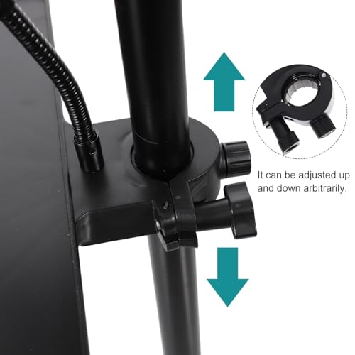 SUPVOX High Capacity Microphone Rack Stand Live Broadcast Shelf Clamp on Rack