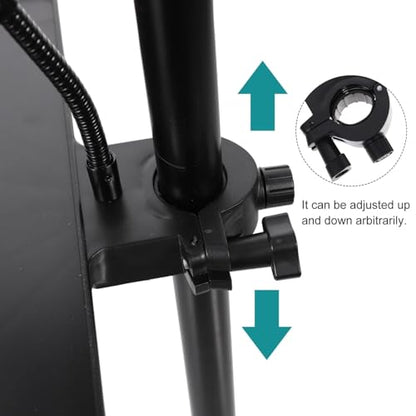 SUPVOX High Capacity Microphone Rack Stand Live Broadcast Shelf Clamp on Rack