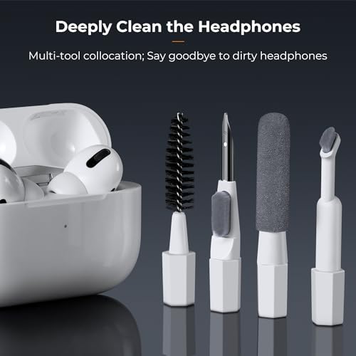 K&F CONCEPT 20-in-1 Keyboard Cleaning Kit for Phone, Camera, PC, Earphone | Suitable For Multiple Devices,Lens Pen And Blower Remove Dirt, Screen Cleaner and Pin, Disinfect, Anti-Static, Degrease,MM03