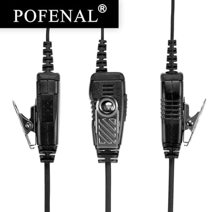 Walkie Talkie Earpiece with Mic, Secure Fit G-Shape Design for Retevis RT22/RT68/RT21/H-777/RT86, Compatible with Baofeng UV-5R/888S/Kenwood Two-Way Radios - 2-Pin Radio Earpiece (10 Pack) - style: 1Pack-Kenwood_G shape_10