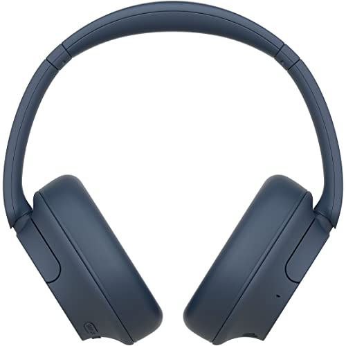 Sony WH-CH720NL Noise Canceling Wireless Bluetooth Headphones - Built-in Microphone - up to 35 Hours Battery Life and Quick Charge - Navy Blue - color: Blue