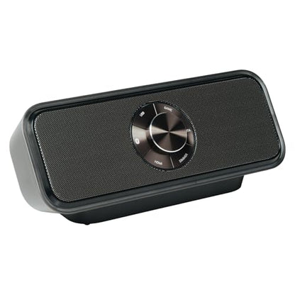 PIONEER Desktop Gaming Speaker 5.1/7.1ch Surround PC PS5 Switch TQ-FG3000 | Sound TECTOR, LED sound sensing meter, compact fit under monitor, HDMI USB Bluetooth, ideal for FPS gaming and movies - style: COMPACT FRONT SPEAKER