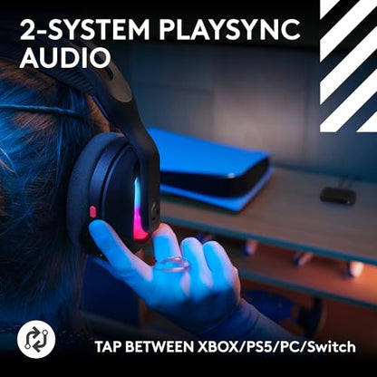 Logitech G Astro A20 X Multi-Platform Wireless Gaming Headset - Black - color: Black