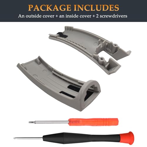 WH-1000XM4 Slide Covers Same as the OEM XM4 Side Covers Accessories Replacement Parts Compatible with Sony WH-1000XM4 Noise Cancelling Headphones (Silver) - color: Silver