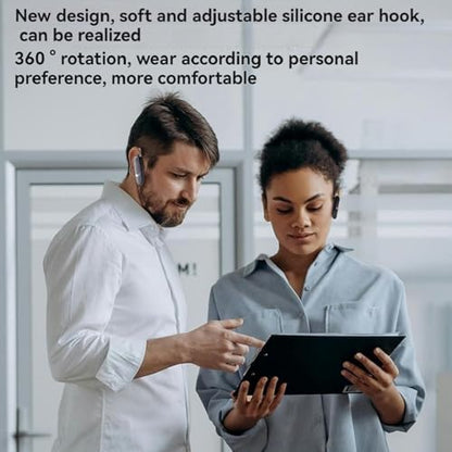 Bluetooth Headset, Single-Ear Wireless Earpiece