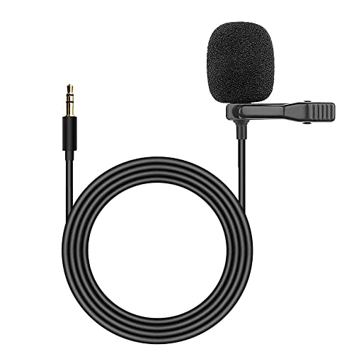 Inefala Car Microphone 3.5mm, Car Radio Mic Replacement for Car Stereo