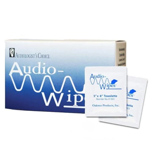 Audio-Wipes Individual Cleaning Towelettes – 30 Pack | Earbud & AirPods Cleaning Wipes for Earwax & Dust Removal | Safe for Earphones, iPhone, and Charging Ports - size: 30 Count