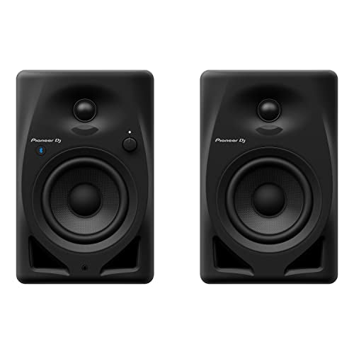 Pioneer DJ DM-40D-BT 4-inch Active Monitor Speakers, Bluetooth, Pair - style: DM-40DBT-K