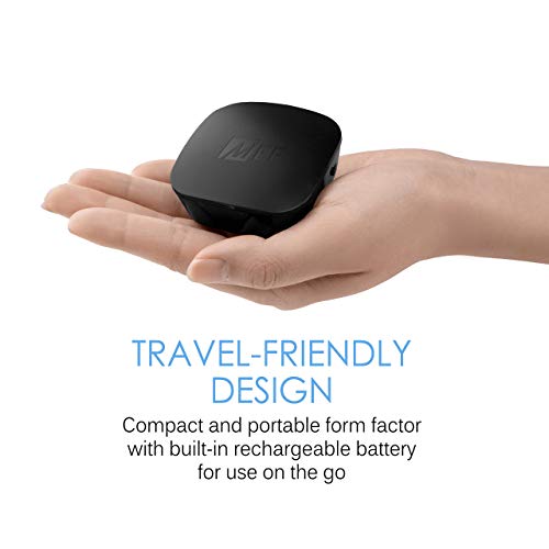 MEE audio Connect Bluetooth Audio Transmitter for up to 2 Wireless Headphones/Speakers, Bluetooth Streamer Adapter with AptX Low Latency for TV/PC/Airplane/Gym with 3.5mm/AUX/RCA/Optical Input - style: TV Transmitter