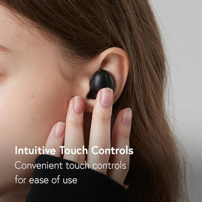 Phiaton Bonobuds True Wireless Earbuds Noise Cancelling Bluetooth Earbuds. Ambient Mode Headphones with Touch Controls. 20 Hr Battery and Quick Charge - color: Beige