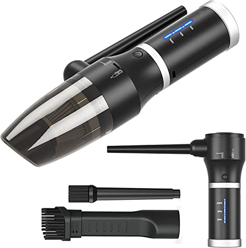 ATEngeus 3 in1 Compressed Air Duster & Vacuum, Air Blower, Vacuum Cleaner for pc - color: Tad053
