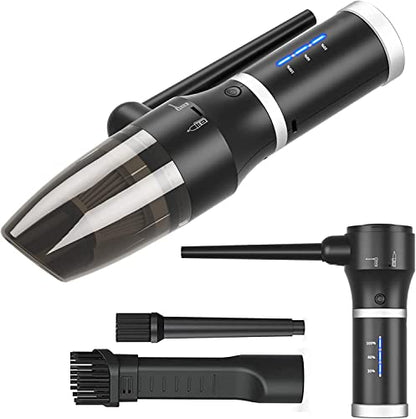 ATEngeus 3 in1 Compressed Air Duster & Vacuum, Air Blower, Vacuum Cleaner for pc - color: Tad053