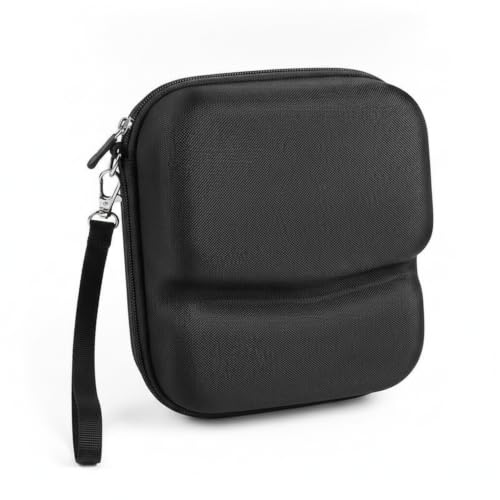 Hard Shell Headphone Case, Rigid EVA Travel Carrying Case with Handle for Over-Ear Headphones (1 PC)