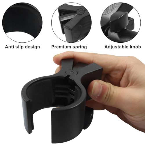 1 Pack Microphone Holder, Large | With a Silver 5/8" to 3/8" Screw Adapter, Mic Accessory Clip for Stands, Fit for Most Condenser and Wireless Microphones - size: 1 Clip (With Silver Screw)