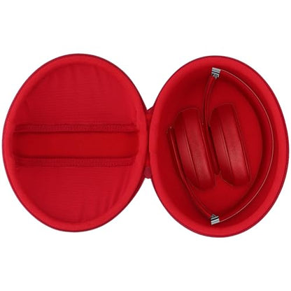 Lebakort Case Compatible with Beats Studio Pro/Solo 4 Over-Ear Headphones - color: Red Case