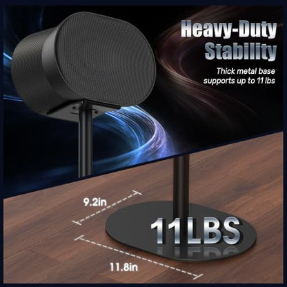 ALTSON Speaker Stand for Sonos Era 100 & Era 300, 26”-43” Height Adjustable Floor Stand, Dual-Mount Base Surround Sound Speaker Mount with Cable Management for Living Room Bedroom Office, 1 Pack - size: 1 Pack