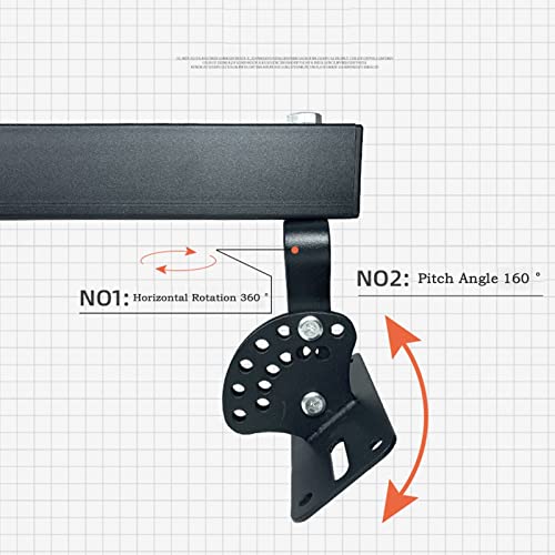 Entertainment Center Shelves Lengthened and Thickened Speaker Wall Mount Bracket Can Be Rotated And Can Be Adjusted To Tilt The Speaker Mounting Bracket Suitable for DVD players, cable boxes ( Color : - color: Brass