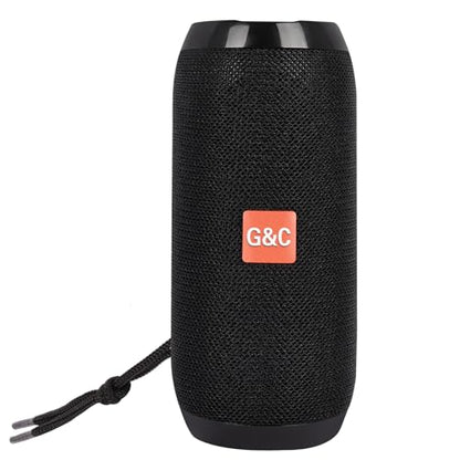 Bluetooth Speaker Wireless Portable Speaker, Mini Speaker Powerful Crystal Clear Sound Ipx4 Waterproof Bluetooth 5.0 TWS Paring Aux & Tf-Card Input for Home Party Beach Outdoor