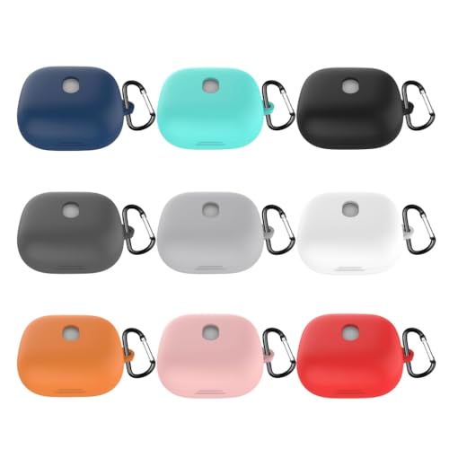 Soft Silicone Shell Cover for Earphones Easy Charging Access - color: Pink