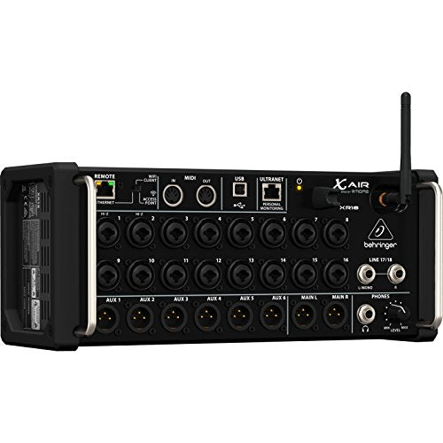 Behringer XR18 Mesa de mezclas digital, Klark Teknik, X AIR