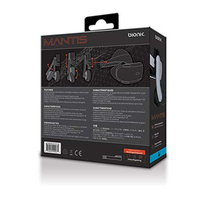Bionik Mantis Attachable VR Headphones: Compatible with PlayStation VR, Adjustable Design, Connects Directly to PSVR, Hi-Fi Sound, Sleek Design, Easy Installation - color: Black
