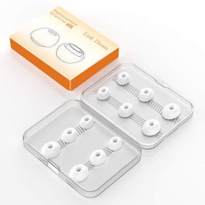6 Pairs Replacement Ear Tips for AirPods Pro/AirPods Pro 2 Silicone