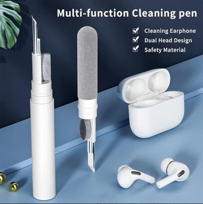 2 Pack Cleaner Kit for Airpods Pro 1 2 3 4, Multi-Function Cleaning Tool with Brush Flocking Sponge for iPad iPhone,Earbuds,Wireless Earphones,Bluetooth Headphones Case,Camera,Laptop - color: 2*Black
