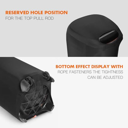 Speaker Cover for JBL Partybox Ultimate Portable Speaker | Dust Cover Protective Case with Adjustable Elastic Buckle, Top Pull Rod Hole, Reusable & Washable - size: For JBL Partybox Ultimate