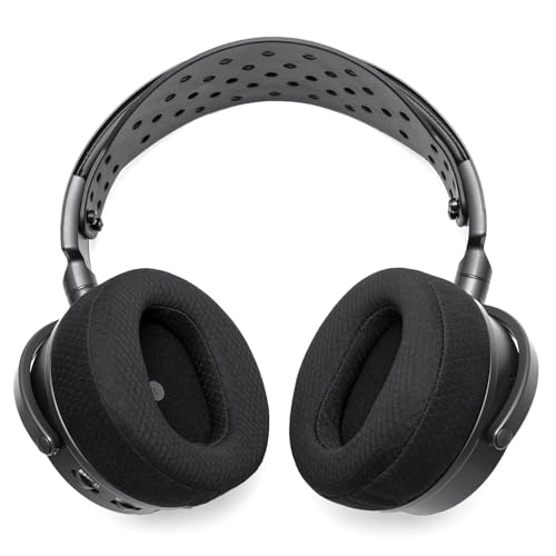 Maxwell Ear Pads + Wide Lambskin Headband Strap Compatible with Maxwell Wireless Gaming Headset, Premium Double-Sided Leather Handcrafted, Durable, Comfortable & Cooler