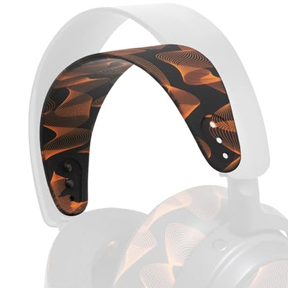WC HeadbandZ Arctis Nova - Upgraded Silicone Headband for Arctis Nova Headsets by Wicked Cushions - Enhanced Flexibility, Comfort, and Style with Matching Earpad Designs | Kinetic Wave - color: Kinetic Wave