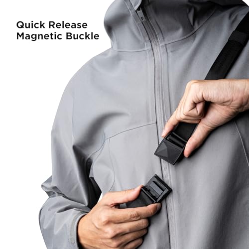 ALPAKA Elements Tech Case Tech 파우치 2.1L 케이블 백 핫 오렌지 X-Pac RVX21 | 내후성 원단, YKK 아쿠아가드 지퍼, 탈착식 어깨끈, 전자 제품 및 액세서리, 일상 업무 여행에 이상적 - color: 핫 오렌지-2.1L-X-Pac RVX21