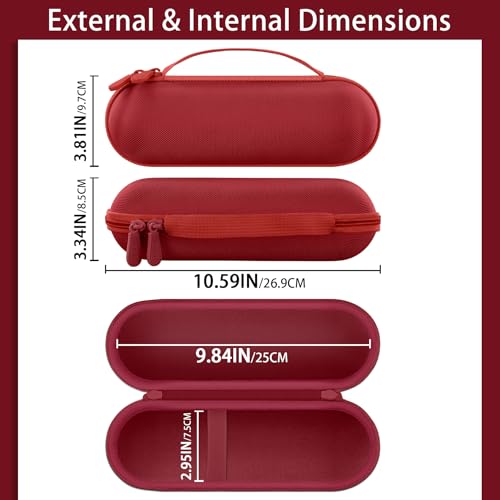 Aenllosi Hard Case for Beats Pill - Speaker Statement Red | EVA case construction, Water-resistant design, Dust-resistant design, Case only - color: Statement Red